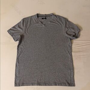 Alfani Heather Gray Short Sleeve Tee